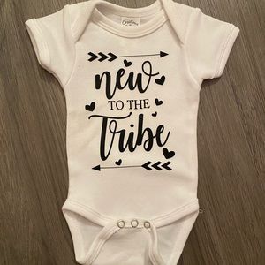New to the tribe onesie
